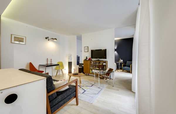Rénovation complète d'un appartement 2 pièces par un architecte d'intérieur à Toulon