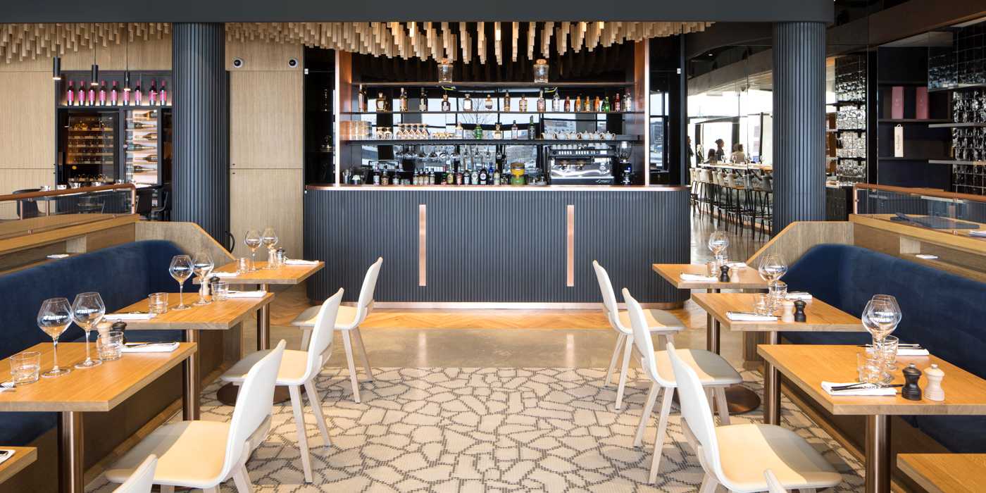 Coffee shop à Toulon aménagé par un architecte spécialiste de l'architecture commerciale