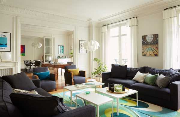 Réorganisation d’un appartement familial de 220m² par un architecte d'intérieur à Toulon