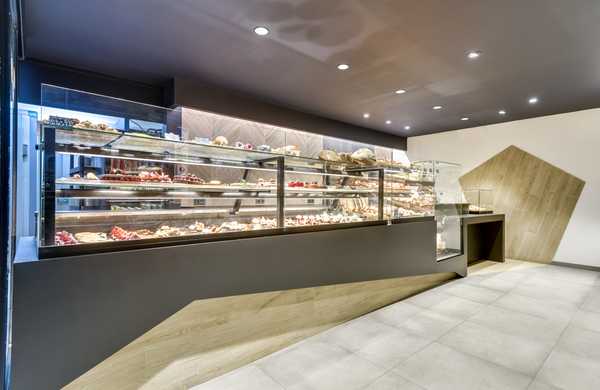 Rénovation intérieure d'une boulangerie par un architecte d'interieur à Toulon