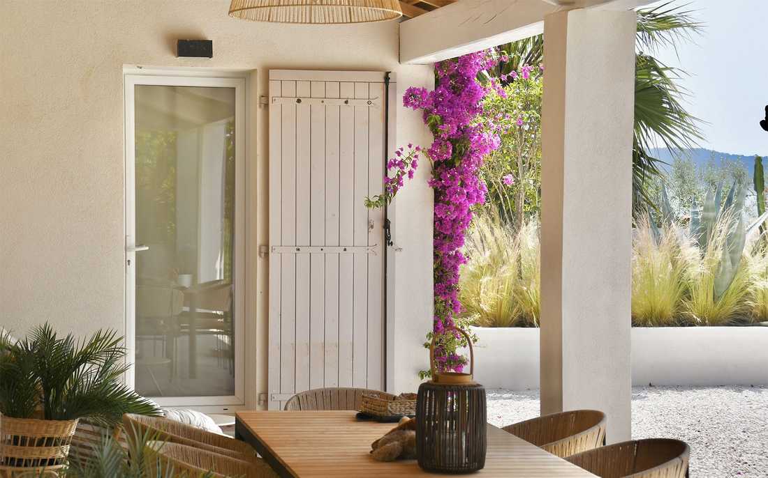 Jardin méditerranéen esprit Ibiza