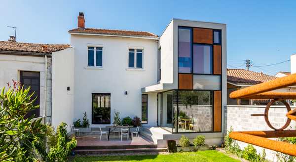 Extension d'une maison de ville réalisée par un architecte à Toulon