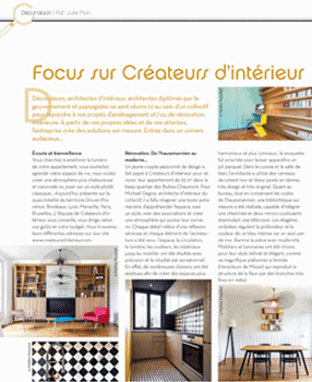 Article de Déco Mag sur le collectif Créateurs d'Intérieur