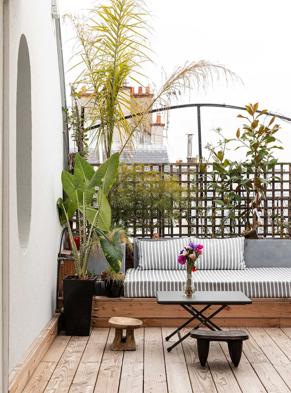 Terrasse de l'appartement à Toulon