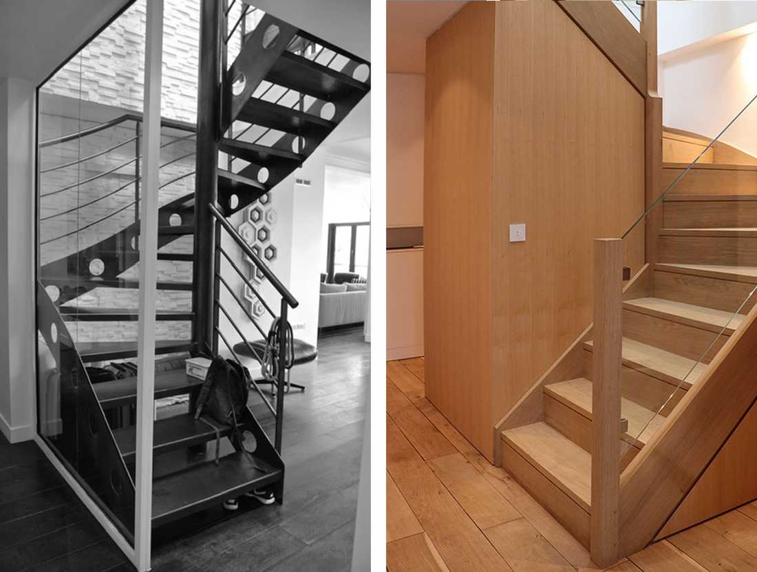 Remplacement d'un escalier interieur par un architecte à Toulon