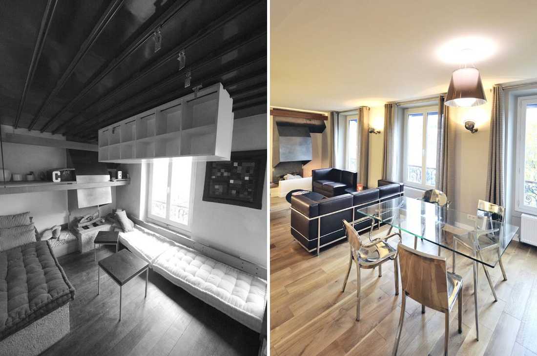 Aménagement d'un appartement atypique par un architecte d'intérieur à Toulon