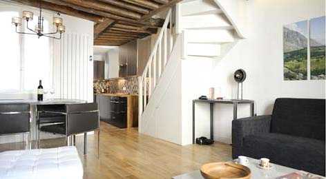 Réalisation d'architecture d'intérieur : rénovation d'un appartement en duplex à Toulon