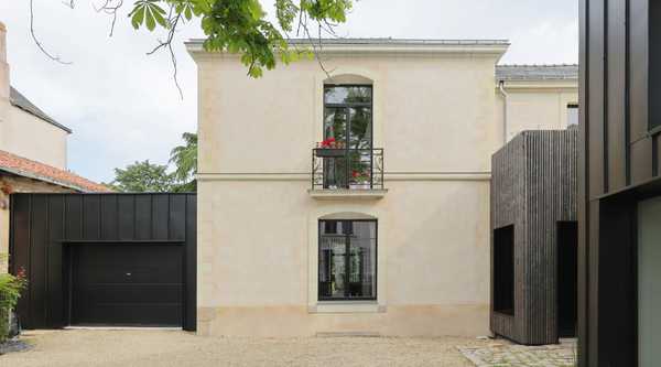 Extension of a town house made by an architect in Toulon