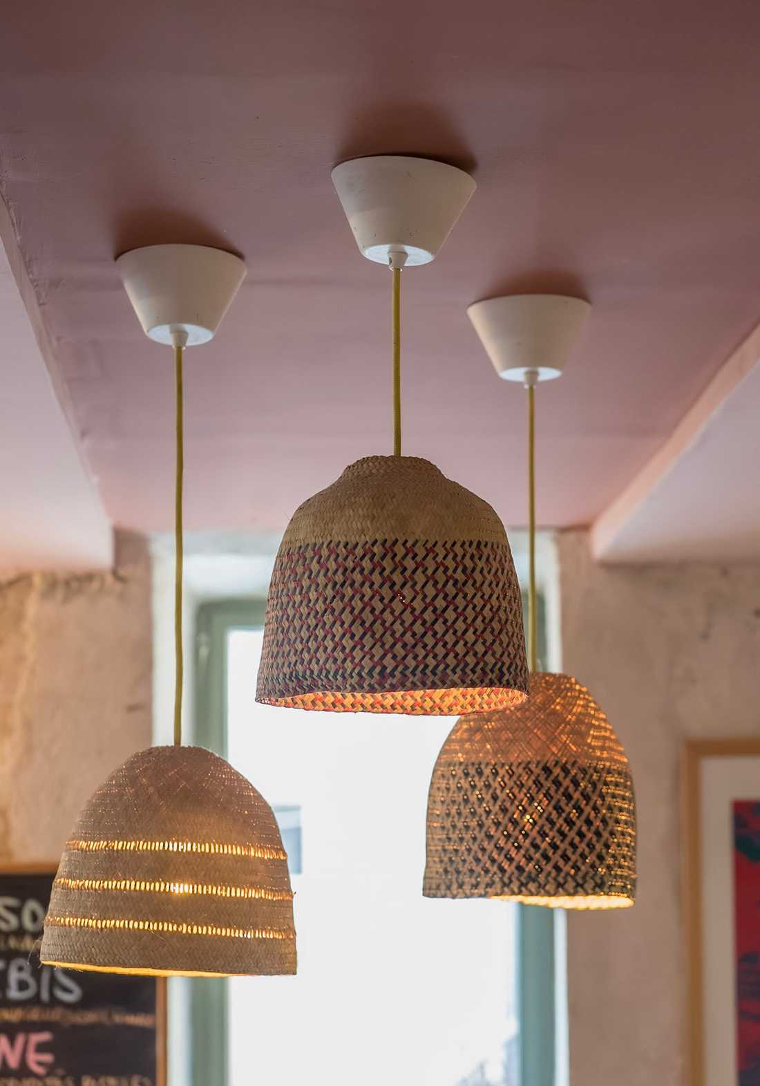 Luminaires selectionnés par l'architecte d'intérieur pour un restaurant à Toulon