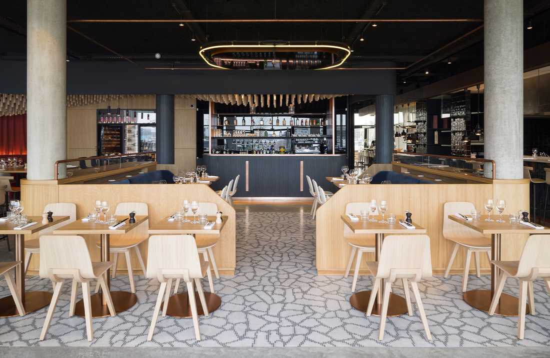 Aménagement d'un restaurant bistronomique à Toulon par un architecte