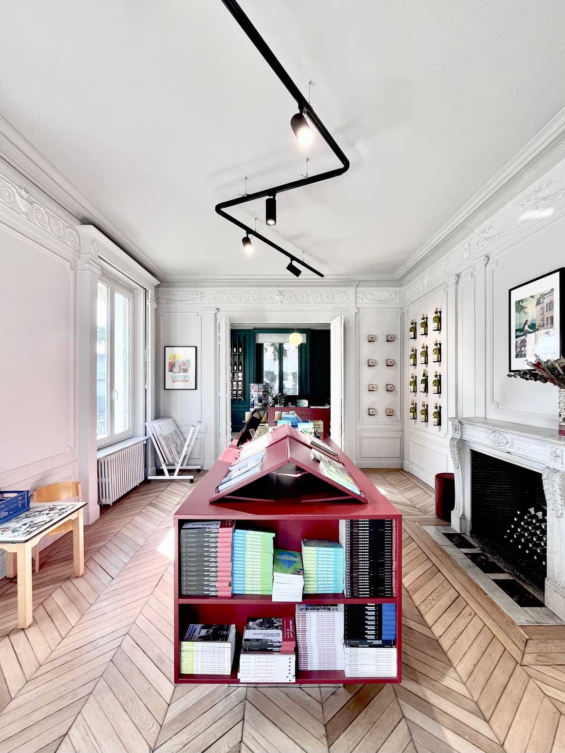 Aménagement de la boutique d'un musée par un architecte d'intérieur à Toulon