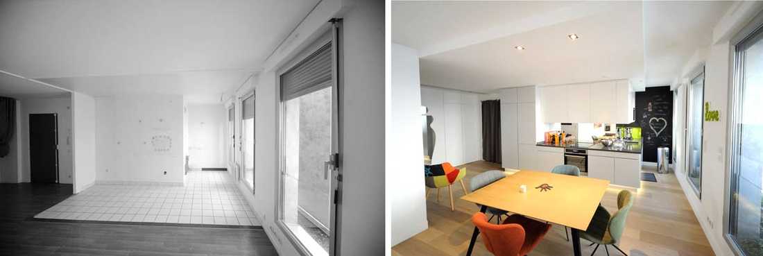 Architecture d'intérieur dans un appartement dans le Var