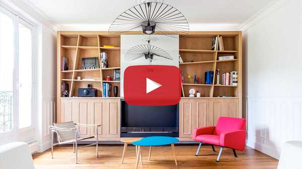 Vidéo de l'émission La Maison France 5 sur la l'aménagement, la rénovation et la restructuration totale d'un appartement.