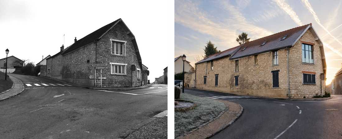 Rénovation d'un corps de ferme par un architecte dans la région Sud