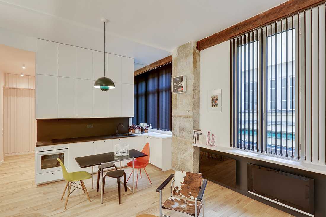 cuisine-ouverte-amenage-architecte-interieur à Toulon