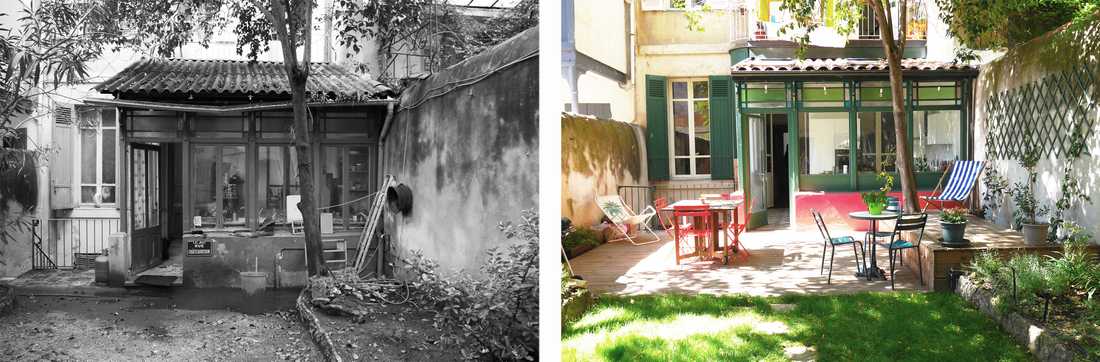 Rénovation du jardin d'une maison à Toulon