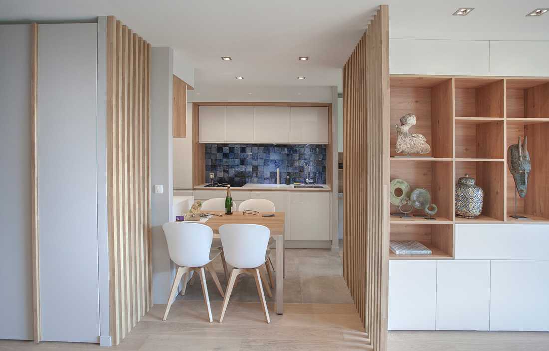 Example of customization and optimization of a new apartment bought in VEFA
