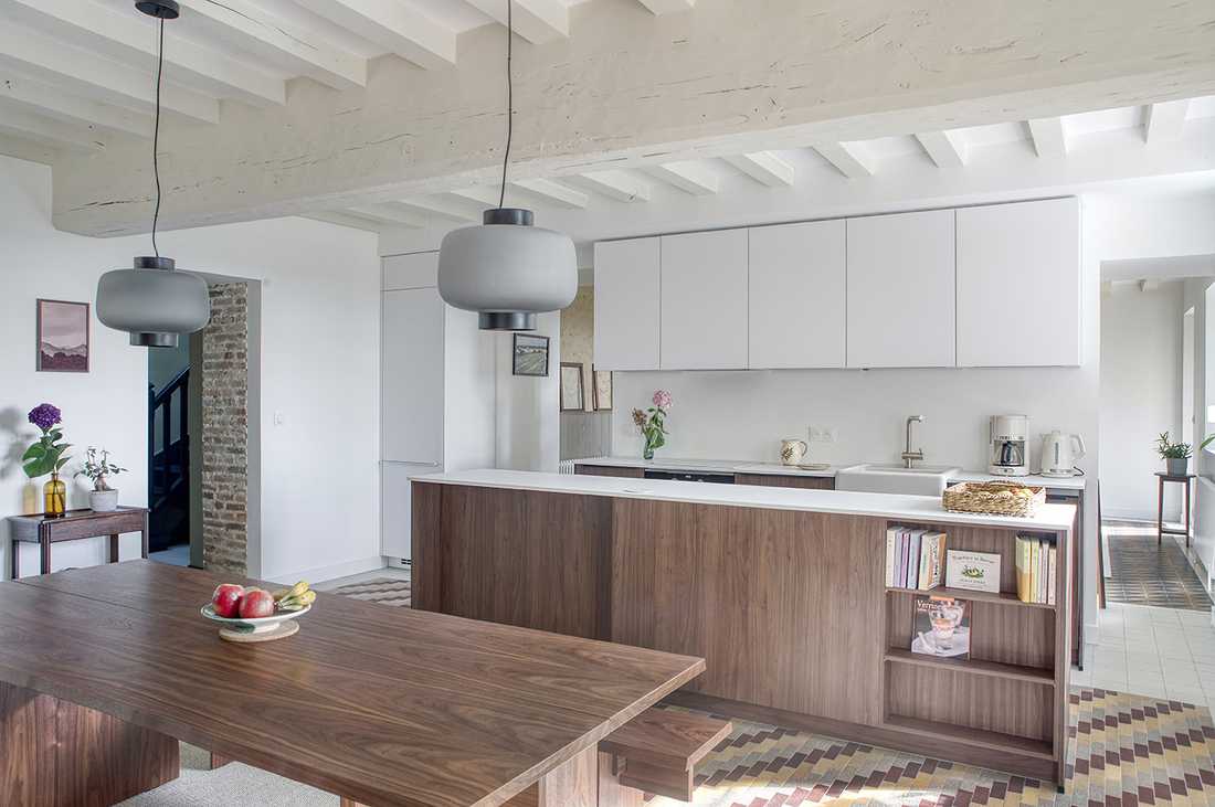 Modernisation d’une maison de campagne de style percheron