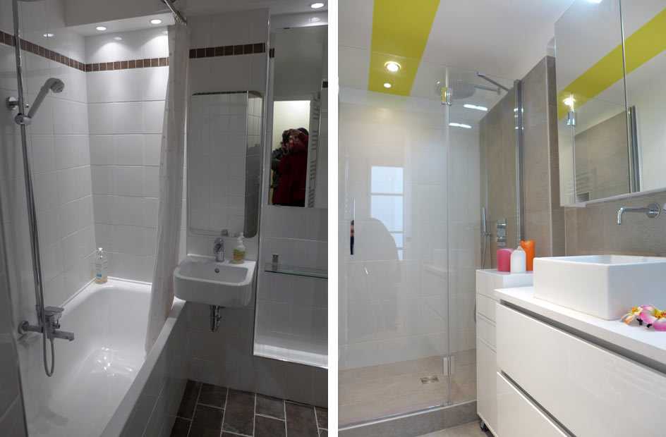 Rénovation d’une salle de bain par un architecte d’intérieur à Toulon